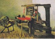 Vincent Van Gogh Weaver at the loom, with reel oil